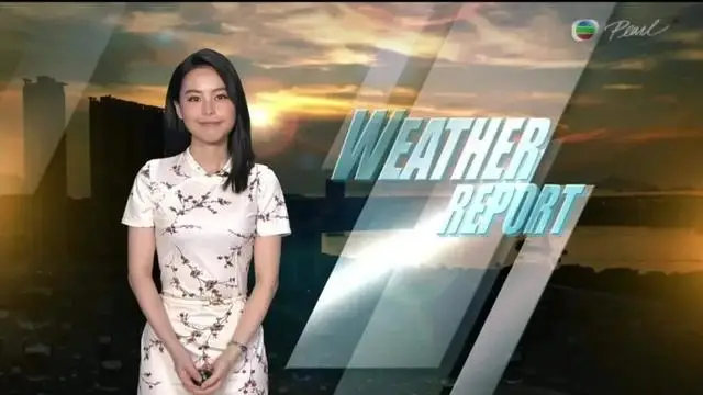 恭喜！TVB“最美新闻女神”结婚，低胸婚纱嫁同台男主播  第9张