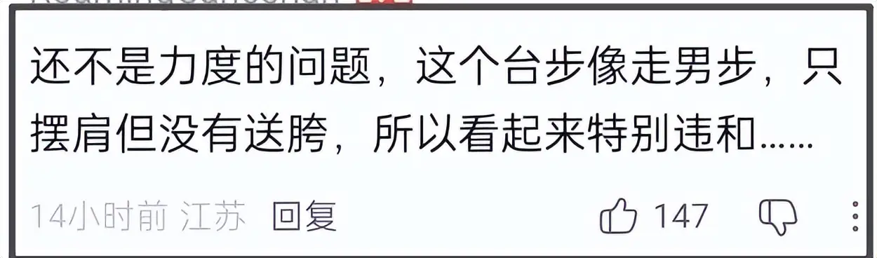 刘雯走秀引争议：疑似跛脚消极怠工，与何穗争倒数第一  第5张